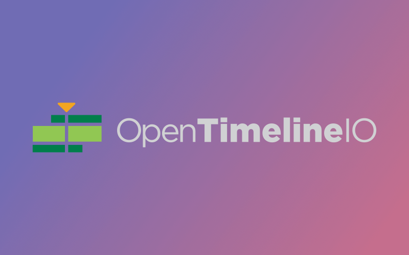 The OpenTimelineIO logo