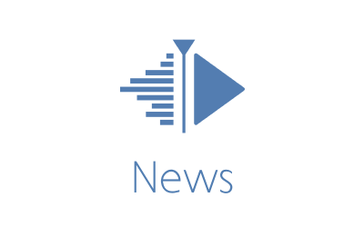 The Kdenlive playhead logo with "News" written below.